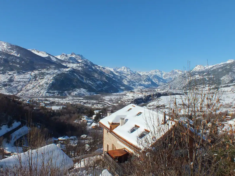 La maison vue par dessus